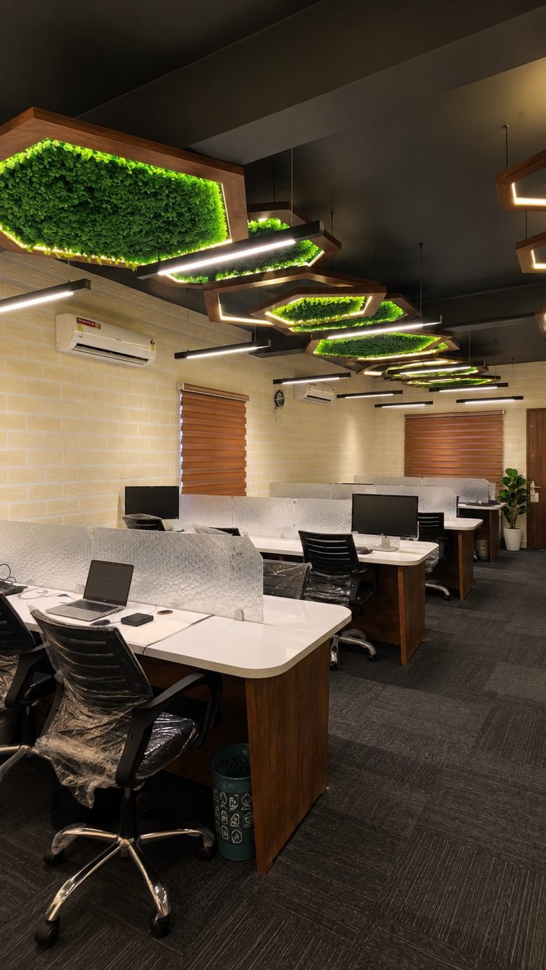 Another view of the open workspace